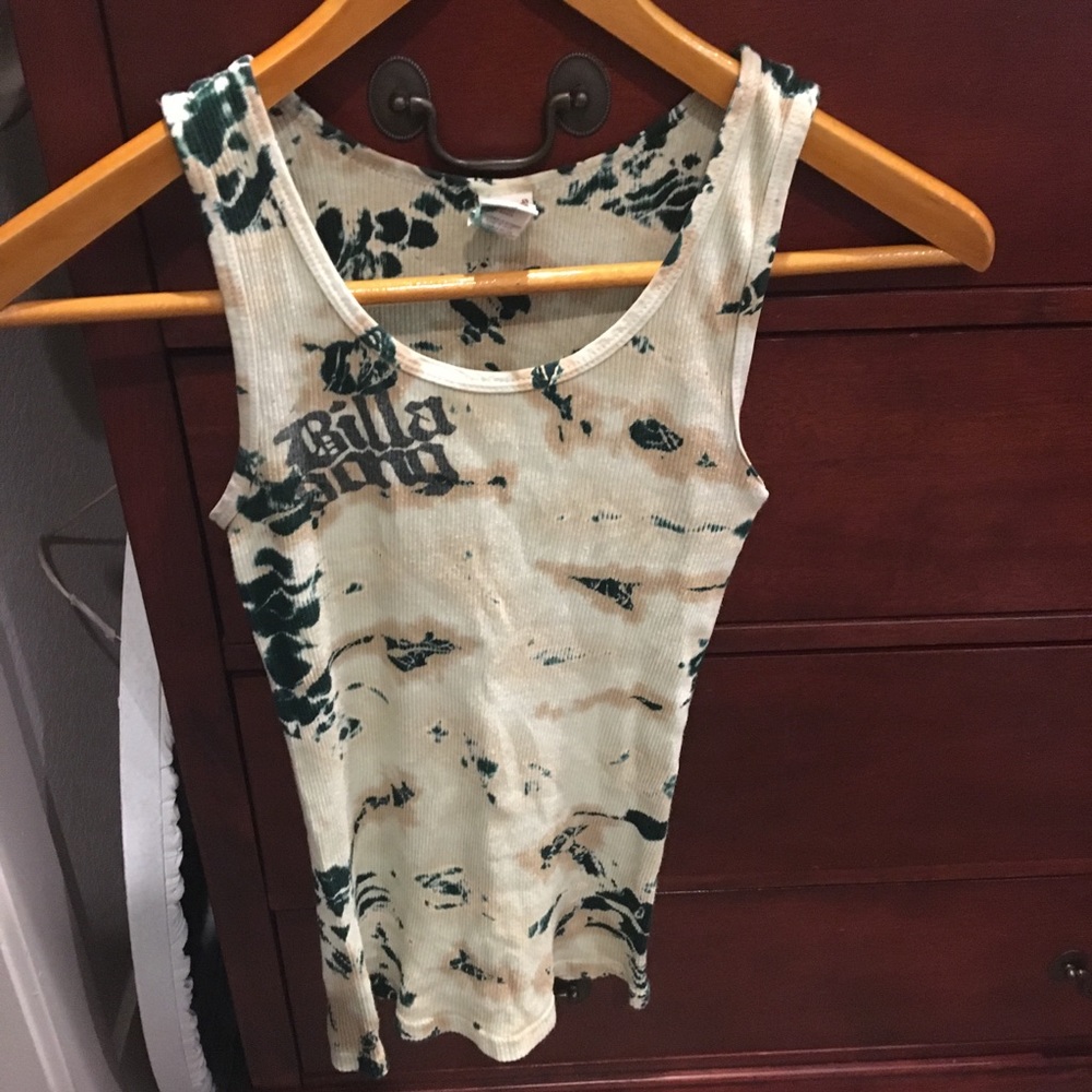 Billabong tie-dyed tank